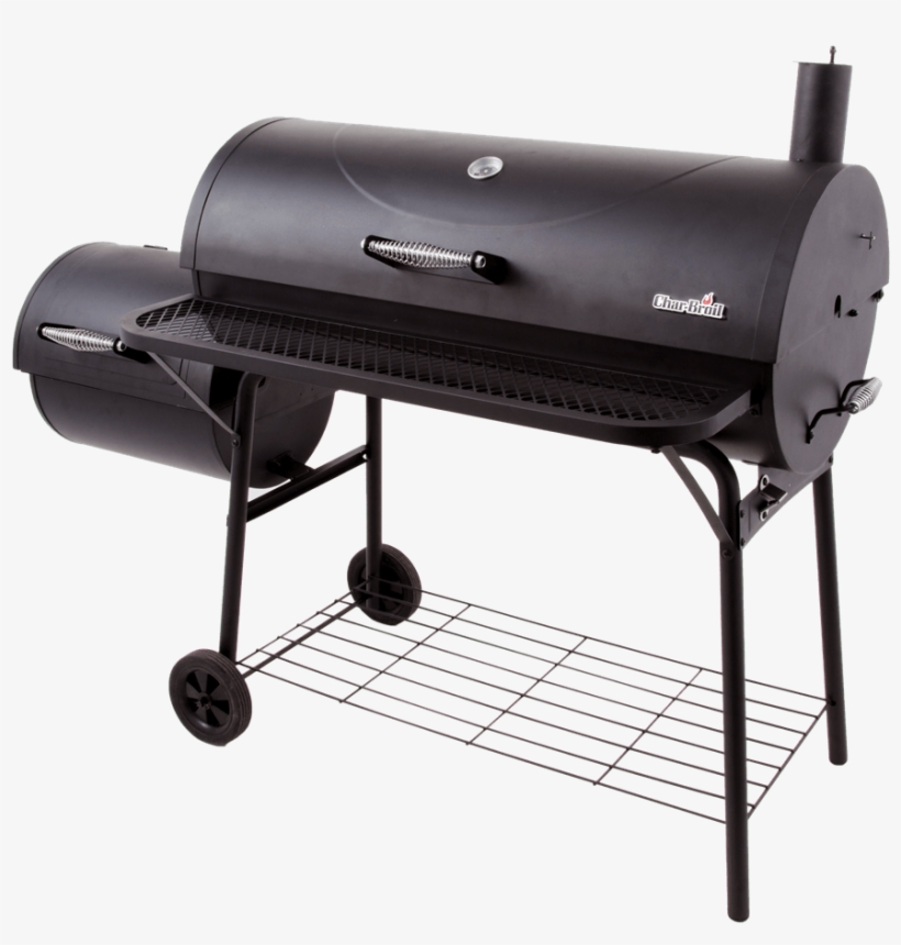 Deluxe Offset Bbq Smoker - Char Broil Offset Smoker, transparent png