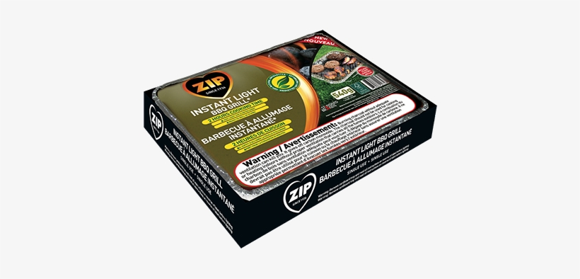 Zip Instant Light Bbq Grill - Disposable Bbq Png, transparent png
