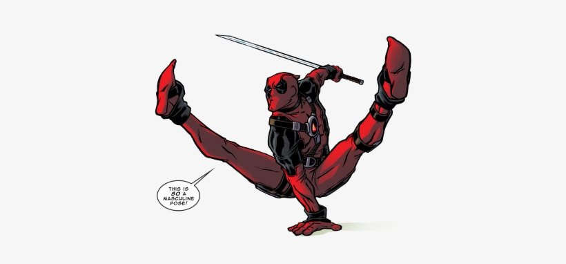 No Caption Provided - Gay Deadpool, transparent png