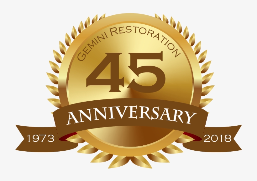 Gemini Restoration - 45th Anniversary - Stock Illustration, transparent png