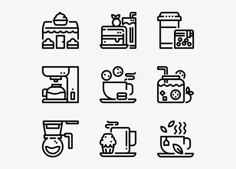 Icons Free Cafe And Coffee - Review Vector Icon, transparent png