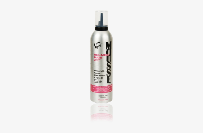 Vigorol Relaxed Hair Mousse 12oz - Vigorol Mousse, Relaxed Hair - 12 Oz, transparent png