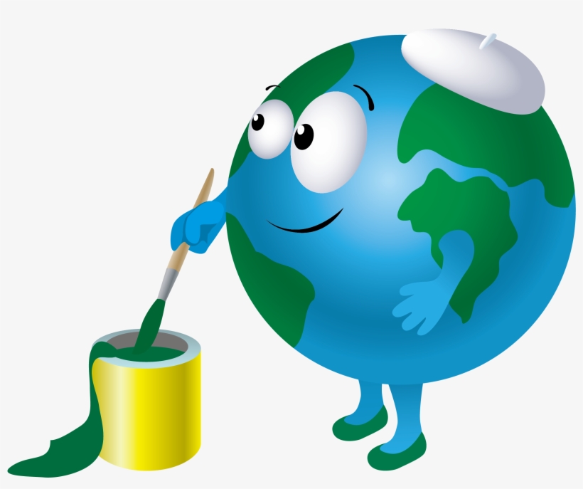 Planet Vector Realistic - Solar System Clipart Funny, transparent png