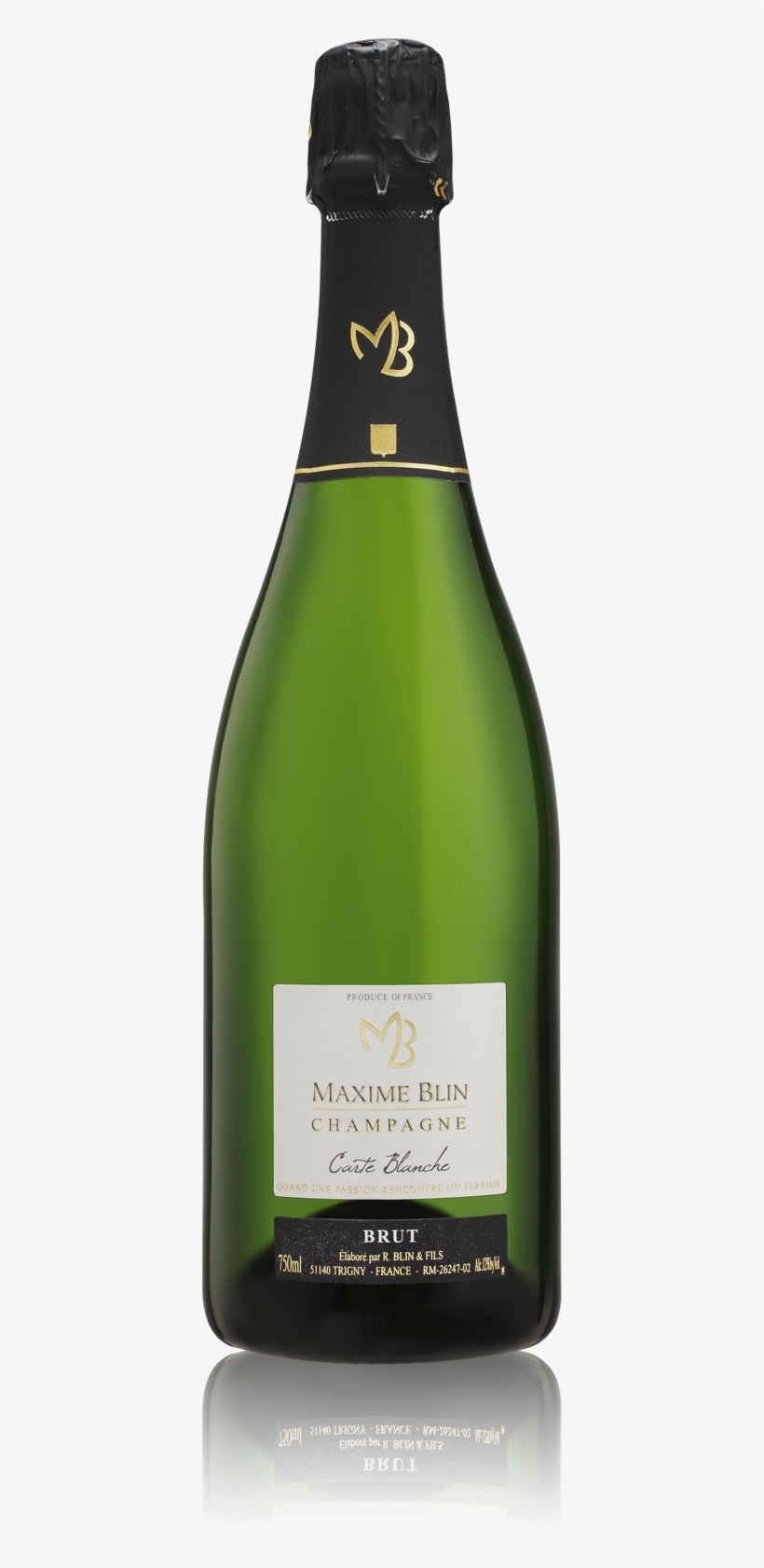 Brut Carte Blanche - Champagne Brut Carte Blanche, transparent png
