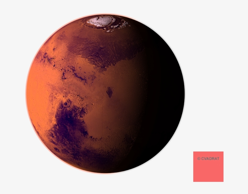 Images Of Planet Clouds Spacehero Clipart Background - Transparent Background Mars Png, transparent png