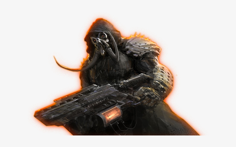 Figure Sol Zin - Firearm, transparent png