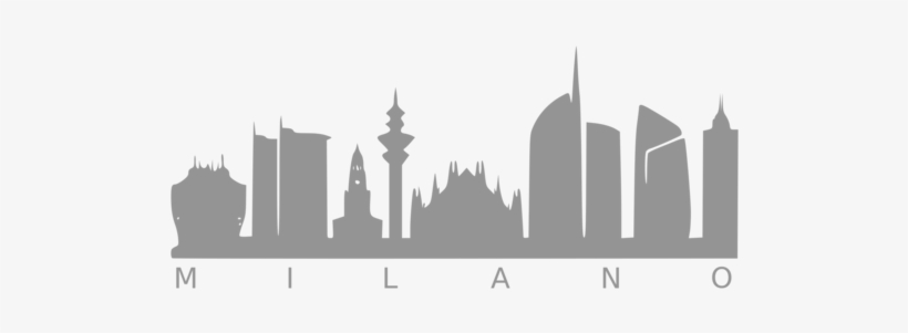 Icubed Srl Skyline Viveat Silhouette - Skyline Milano, transparent png