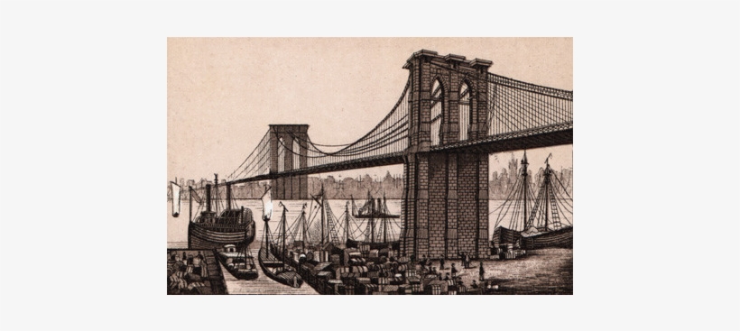 Brooklyn Bridge - Brooklyn, transparent png