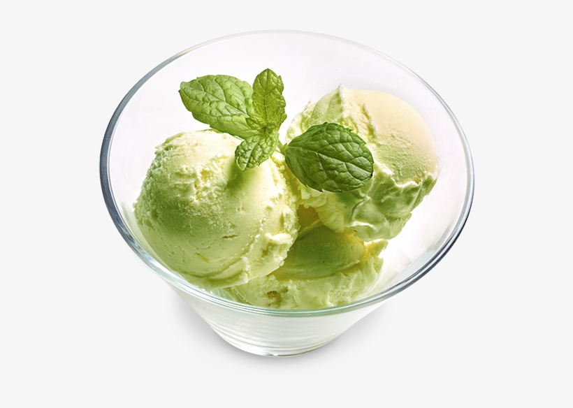 High Angle Picture Of Our Matcha Green Tea Ice Cream - Ice Cream Green Tea Png, transparent png