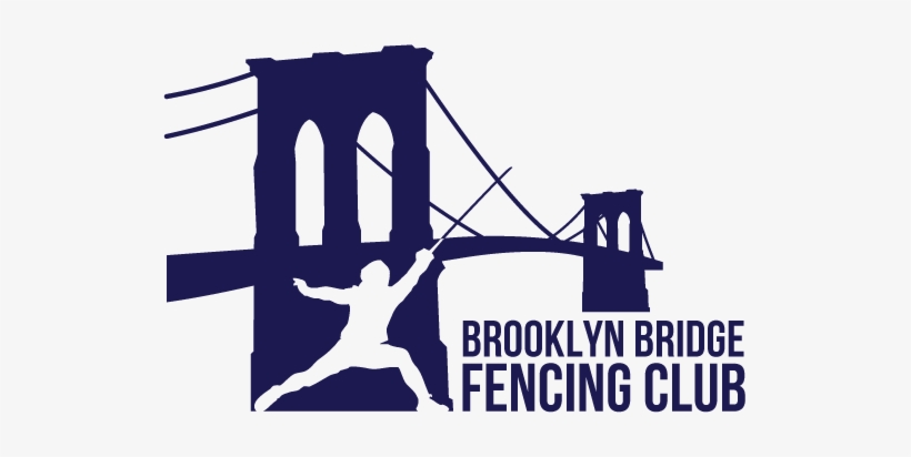 Logo Brooklyn Bridge Fencing Club - Brooklyn Bridge Fencing Logo, transparent png