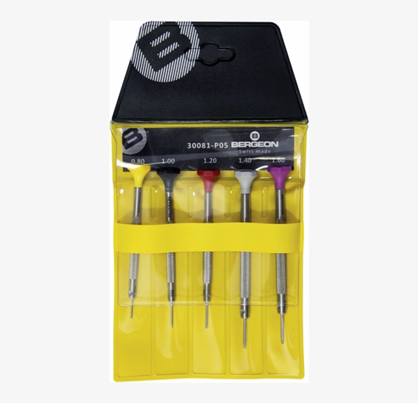 30081-p05 Screwdriver Set Of 5pcs In Pouch - Screwdriver, transparent png