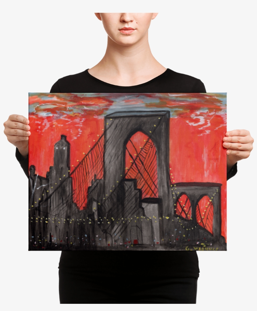 Brooklyn Bridge - Wall Art, transparent png
