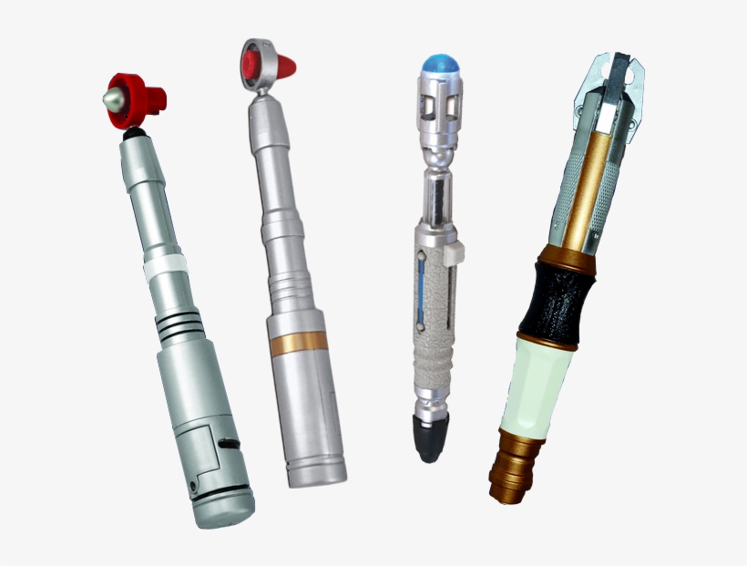 Sonic Screwdriver Asst Wave 2 Set Of 4 1 - Sonic Screwdriver Fifth Doctor, transparent png
