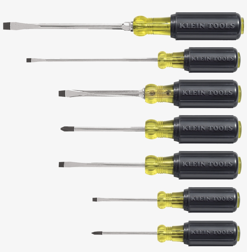 Screwdriver - Klein Screwdriver Set, transparent png