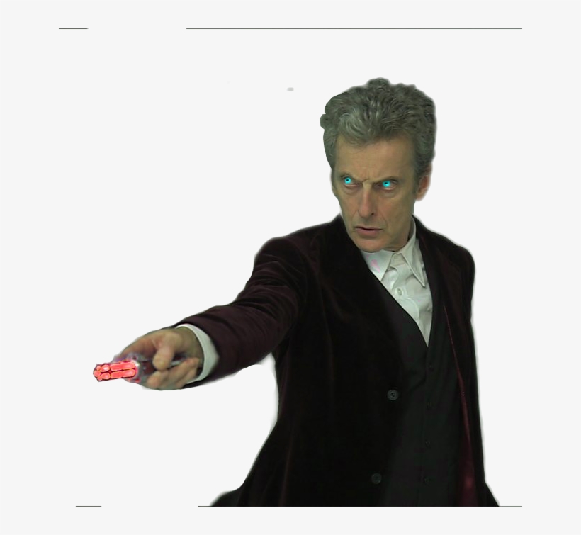 12th Twelfth Doctor Peter Capaldi Sonic Screwdriver - Twelfth Doctor, transparent png