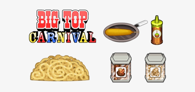 Big Top Carnival Ingredients - Waffle, transparent png
