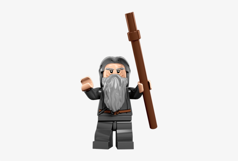 Gandalf - Lego Lord Of The Rings Minifigure Gandalf, transparent png