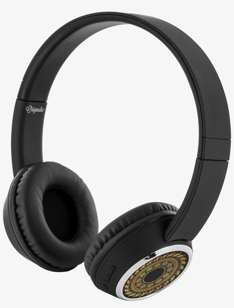 Golden Mandala Bluetooth Headphones - Headphones, transparent png