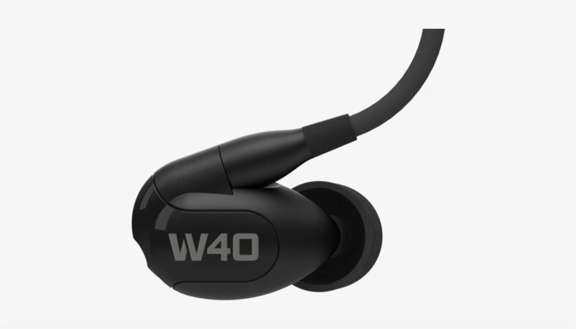 Best In-ear Headphones Under $500 - Westone W40 In-ear Earphones With Mic, transparent png