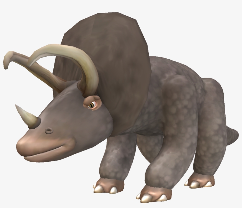 Triceratops - Dinosaur Png Spore Wikia, transparent png