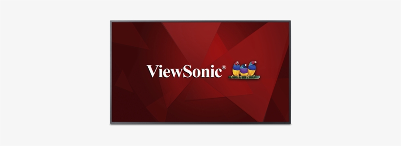 65'' 4k Ultra Hd Commercial Display - 48" Viewsonic Cde4803 Large-format Display, transparent png