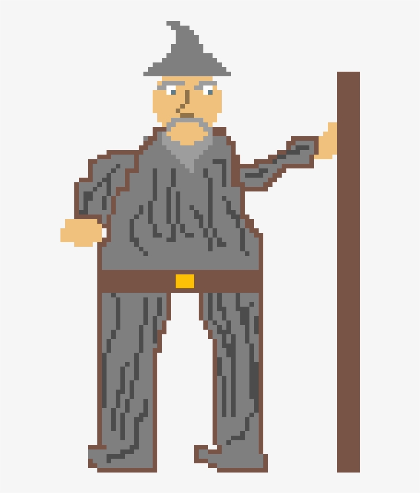 Gandalf The Grey - Cartoon, transparent png