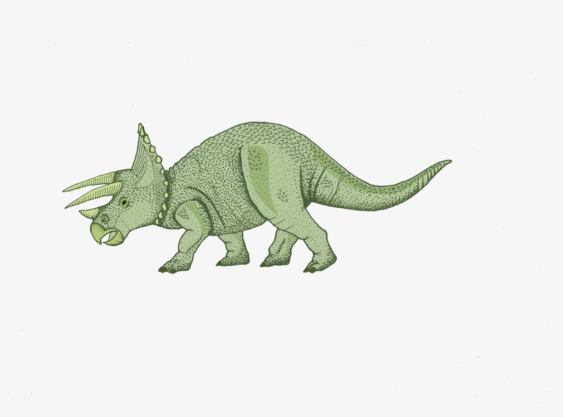 Triceratops For Map - Triceratops, transparent png