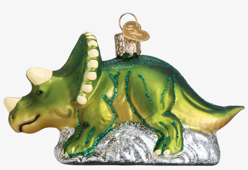 Old World Christmas Ornament - Triceratops, transparent png