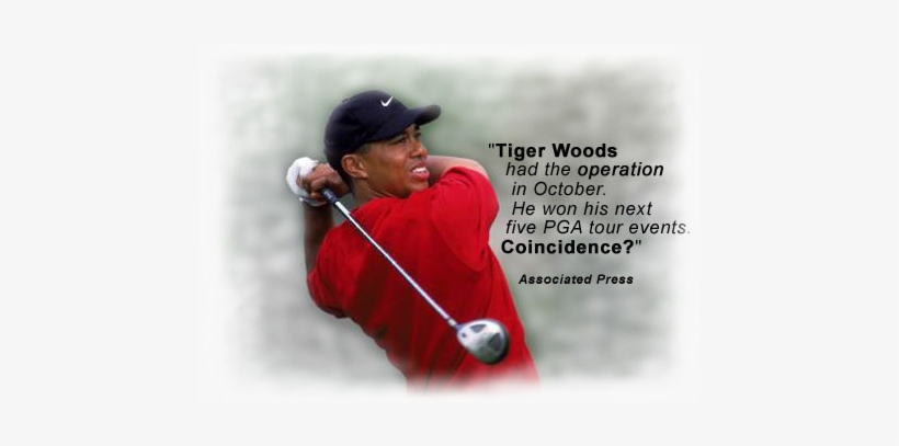 Tiger Woods Had Very Poor Vision Until He Chose To - Buzz On Golf [book], transparent png