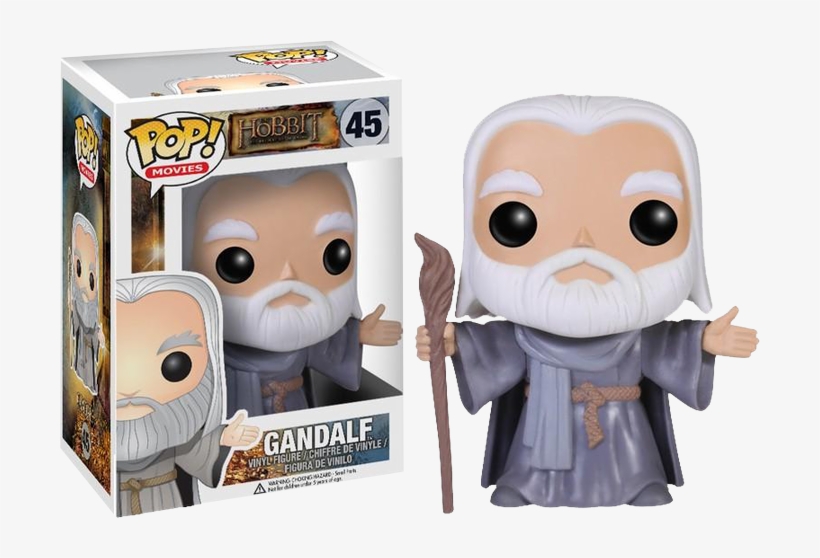 Gandalf Pop Vinyl Figure - Hobbit Funko Pop, transparent png