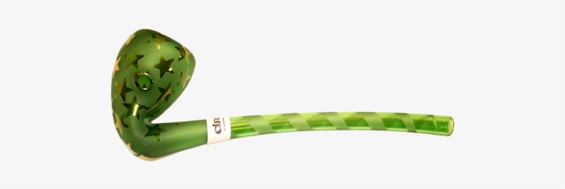 The Emerald Gandalf Pipe By Dream - Green Glass Gandalf Pipe, transparent png