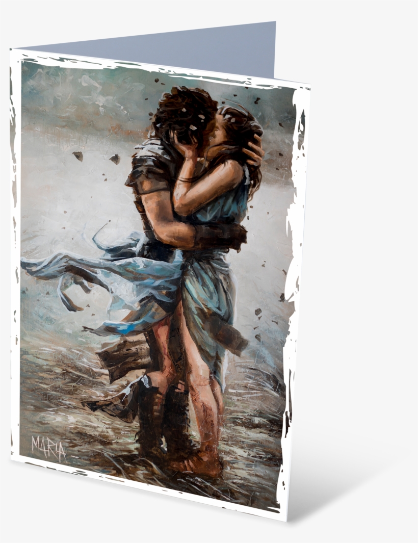Warrior Lover - Canvas Print, transparent png
