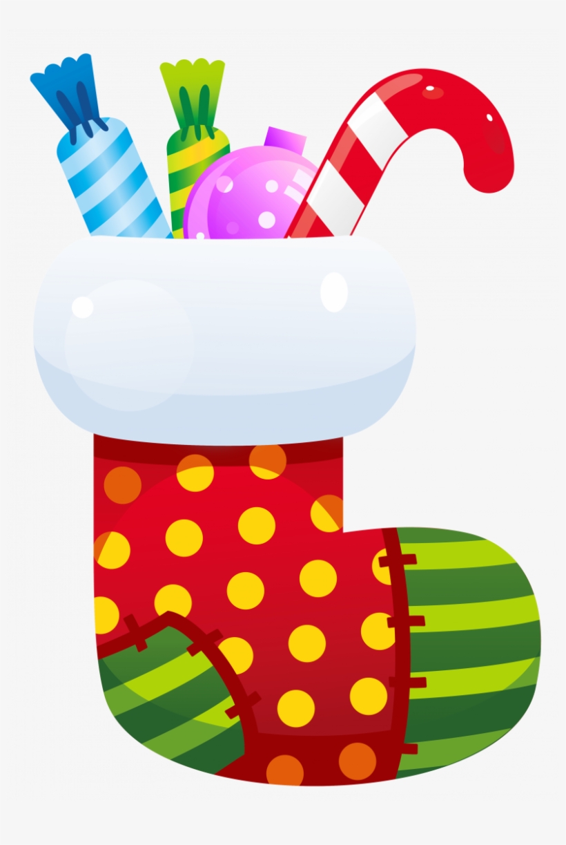 Christmas Stocking Transparent Png Clipart - Christmas Pictures Clipart Stocking, transparent png