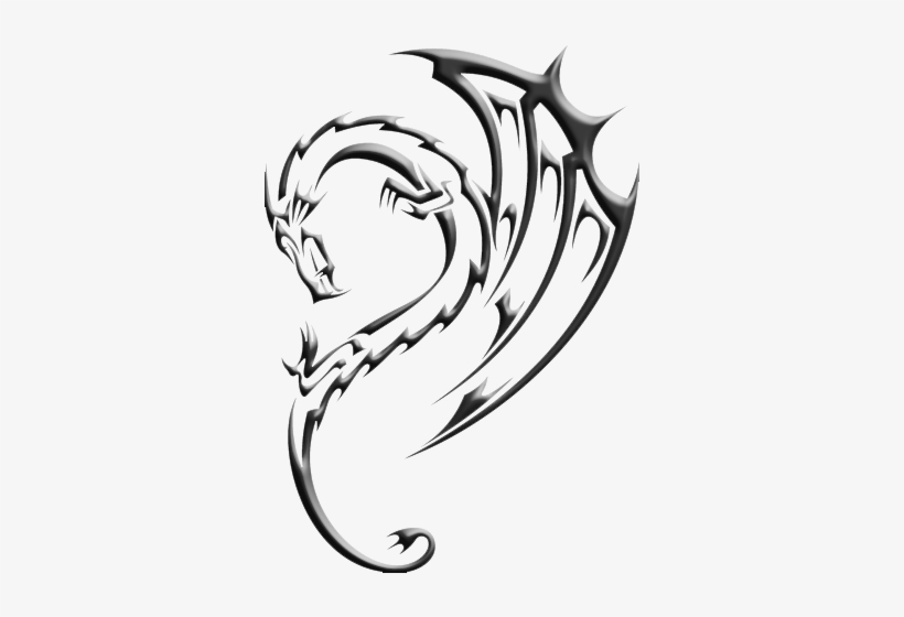 Elzt1oc - Tribal Dragon, transparent png