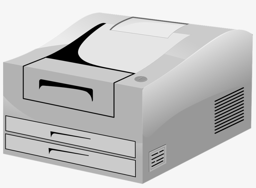 Laser Printer In - Printer Clip Art, transparent png