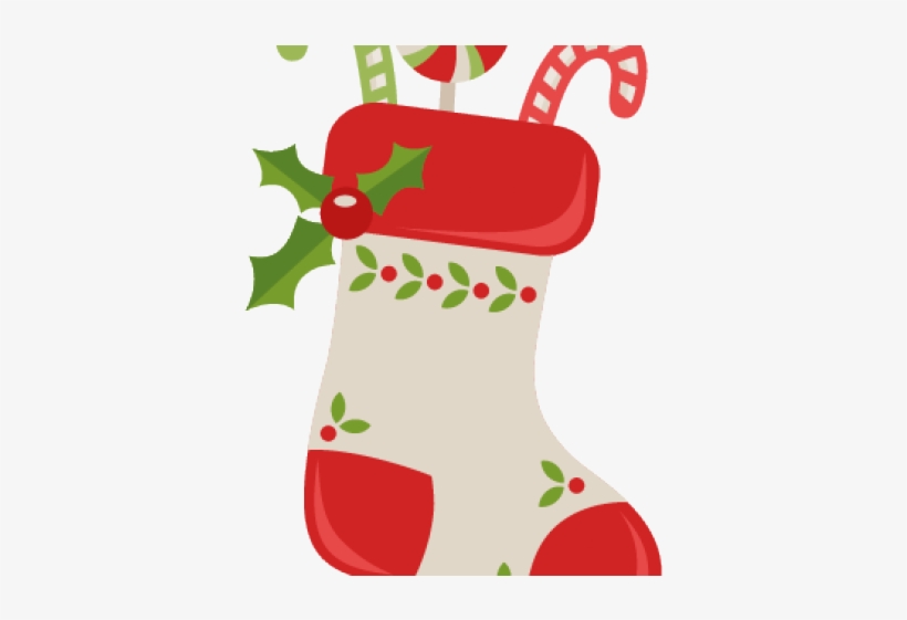 Christmas Stocking Clipart - Christmas Day, transparent png
