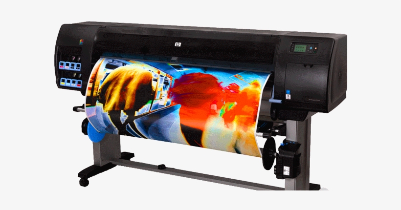 Large Format Printer - Hp Designjet Z6200 Price, transparent png