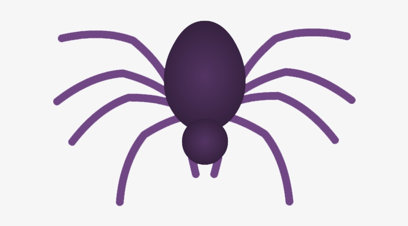 Arachnid Clipart Purple Spider - Purple Spider Png, transparent png