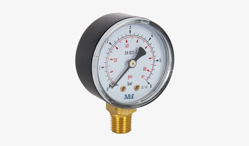 Dry Pressure Gauge - Manometro Seco, transparent png
