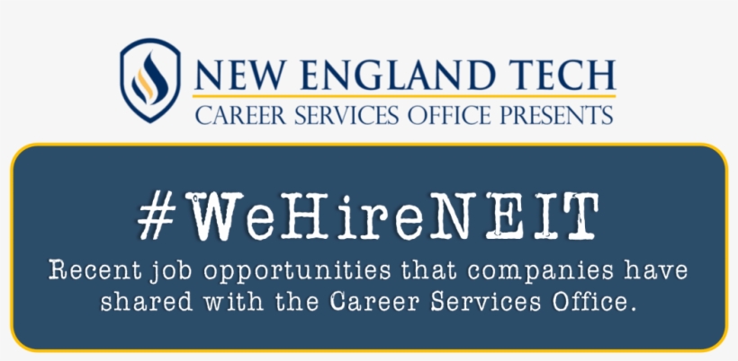 News From Career Services - New England Institute Of Technology, transparent png