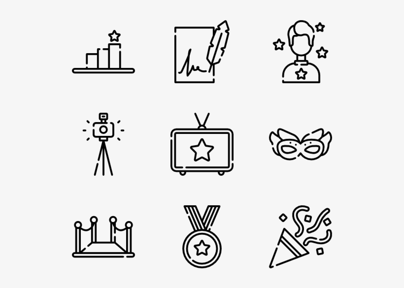 Fame - Illustration, transparent png
