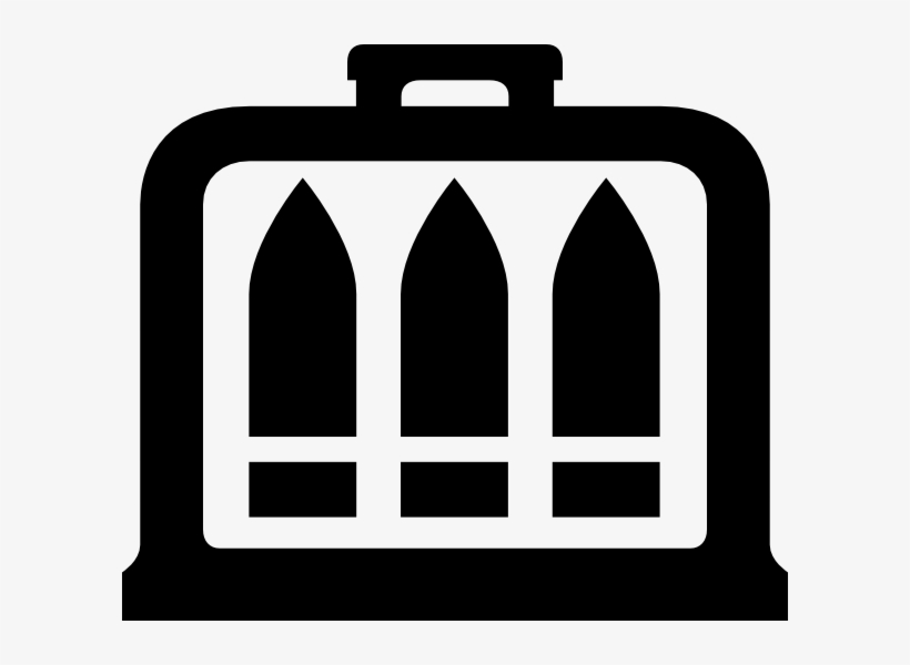 Small - Ammo Box Clip Art, transparent png