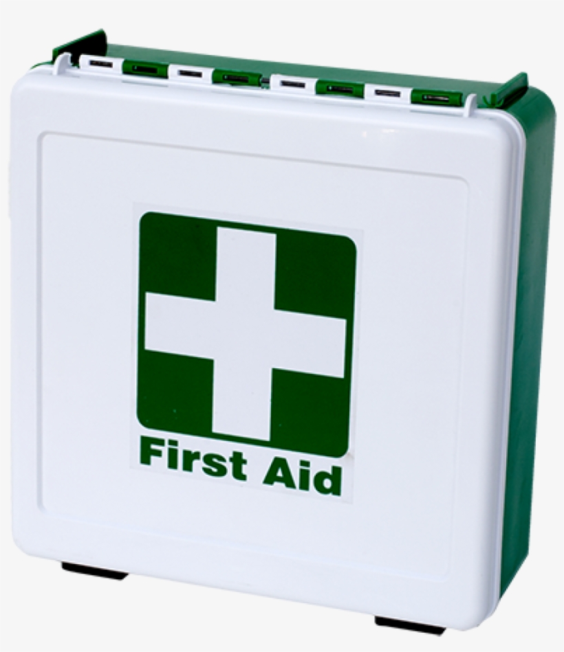 Motorist First Aid Kit - Plastic Office Suitcase (green | White), transparent png
