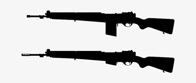 Silhouette, Fire, Weapons, Military, Arms, Army, Guns - Gun Silhouette Rifle, transparent png