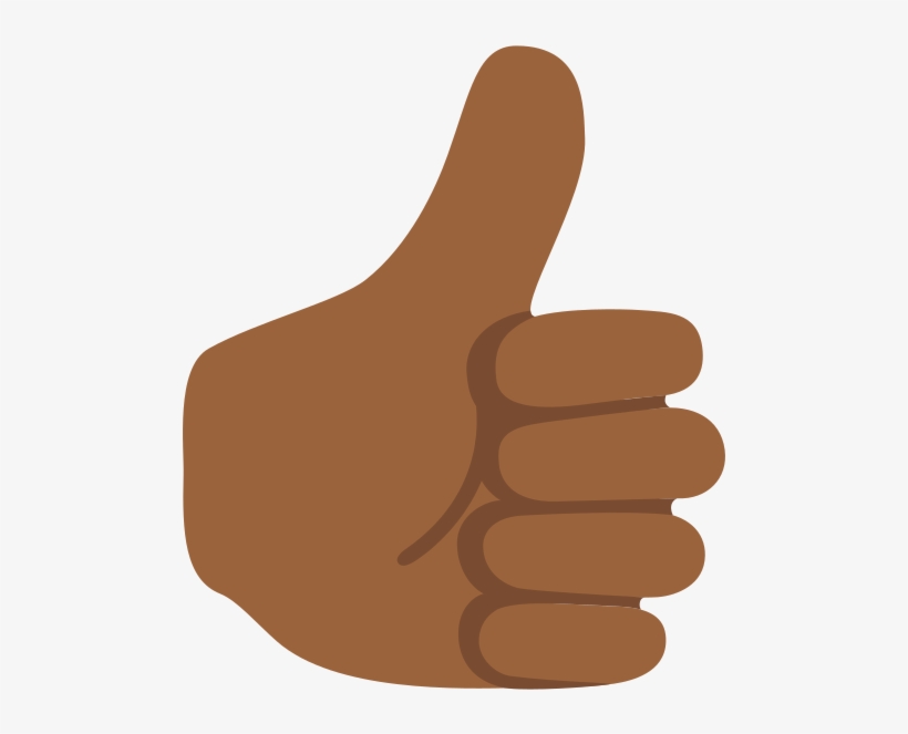 240 × 240 Pixels - Thumbs Up Emoji Svg, transparent png