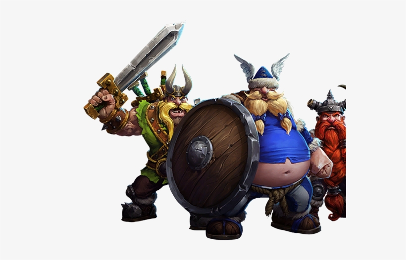 The Lost Vikings - Lost Vikings Heroes Of The Storm Clear, transparent png