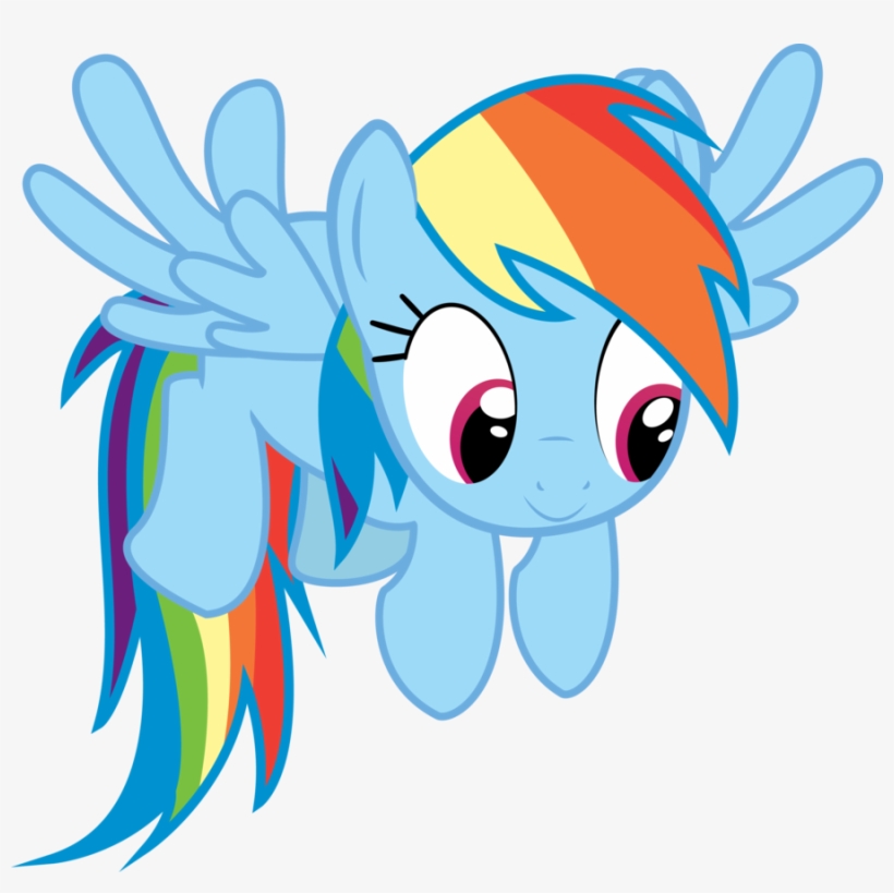 Rainbow Dash Png Clipart - Cute Little Pony Png, transparent png
