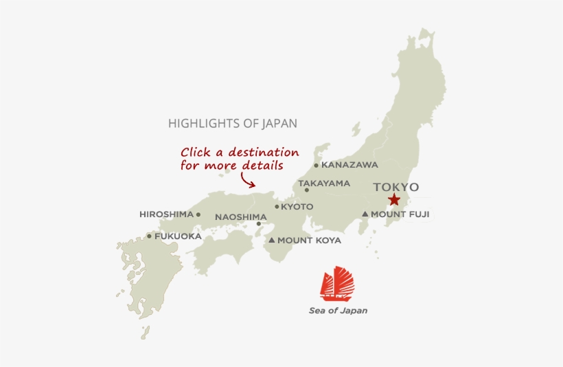 Japan Map - Map, transparent png