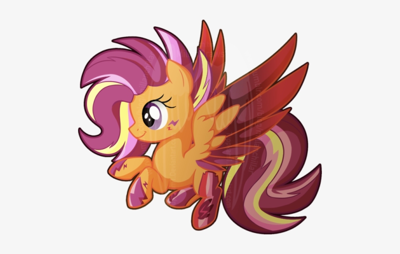 Rainbow Powered Scootaloo - My Little Pony: Friendship Is Magic, transparent png
