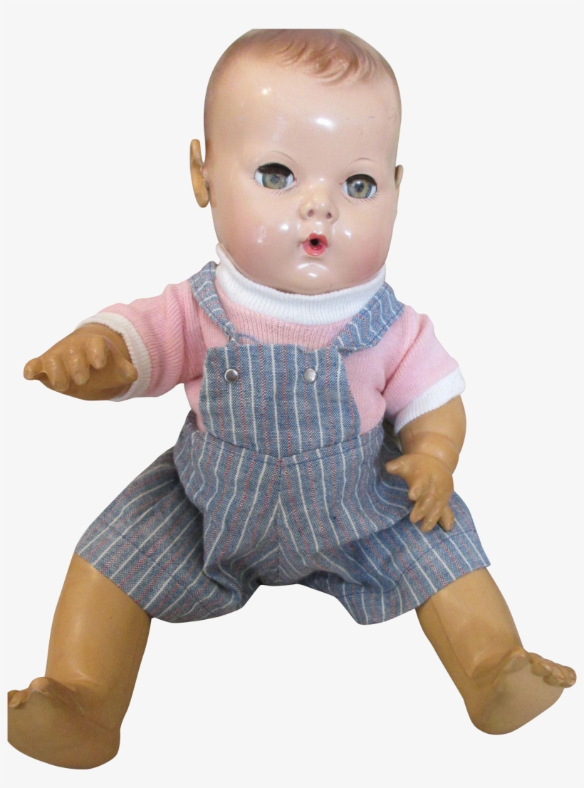 Vintage Bib Overalls And Blouse For Your Vintage Baby - Png Transparent Vintage Baby Doll, transparent png
